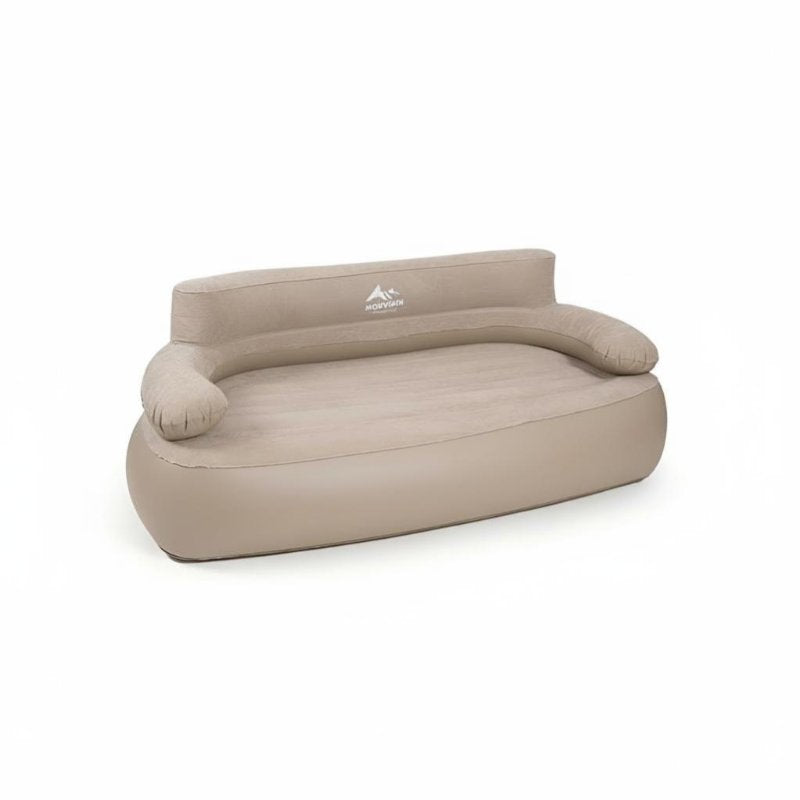 Inflatable Sofa Bed, Automatic Air Mattress, Portable Outdoor Lounger, Camping, Foldable Design