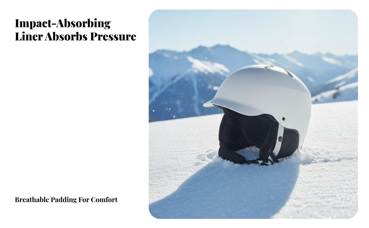 Ski Helmet, ASTM Certified Unisex, Warm, collision Resistant, Adjustable Fit, winter Sports