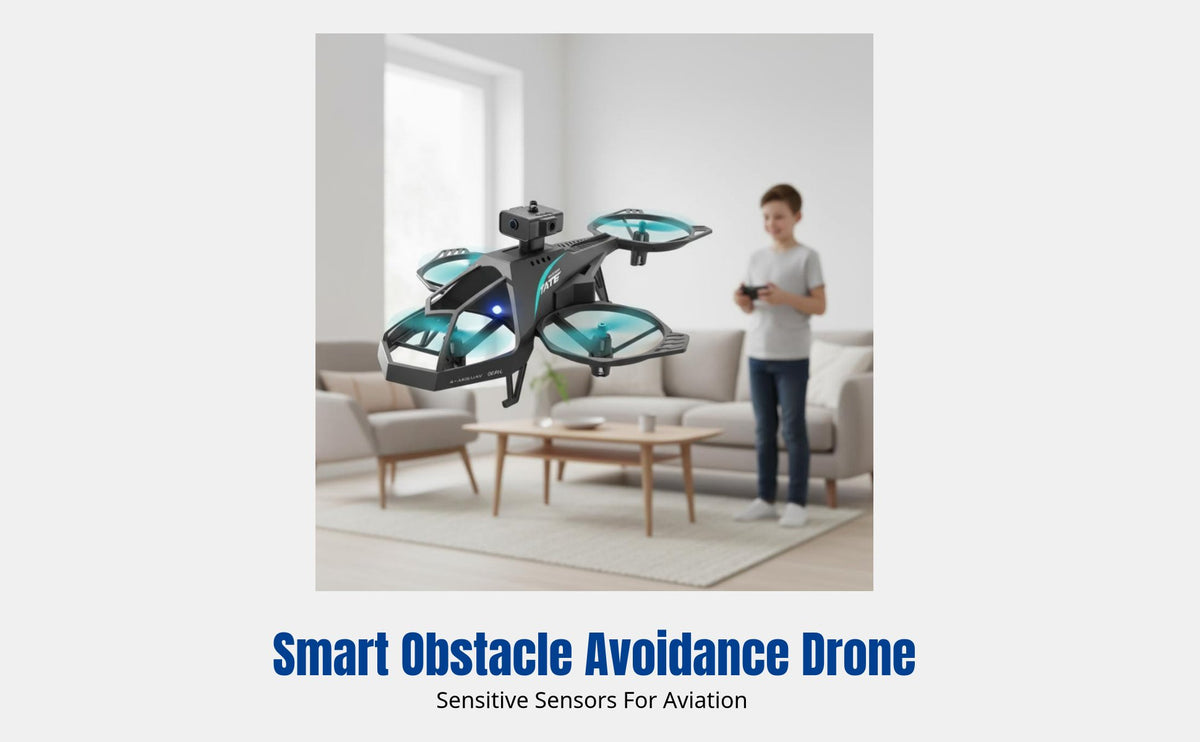 Remote Control Helicopter V35, Altitude Hold, Obstacle Avoidance, Durable, Kids RC Toy