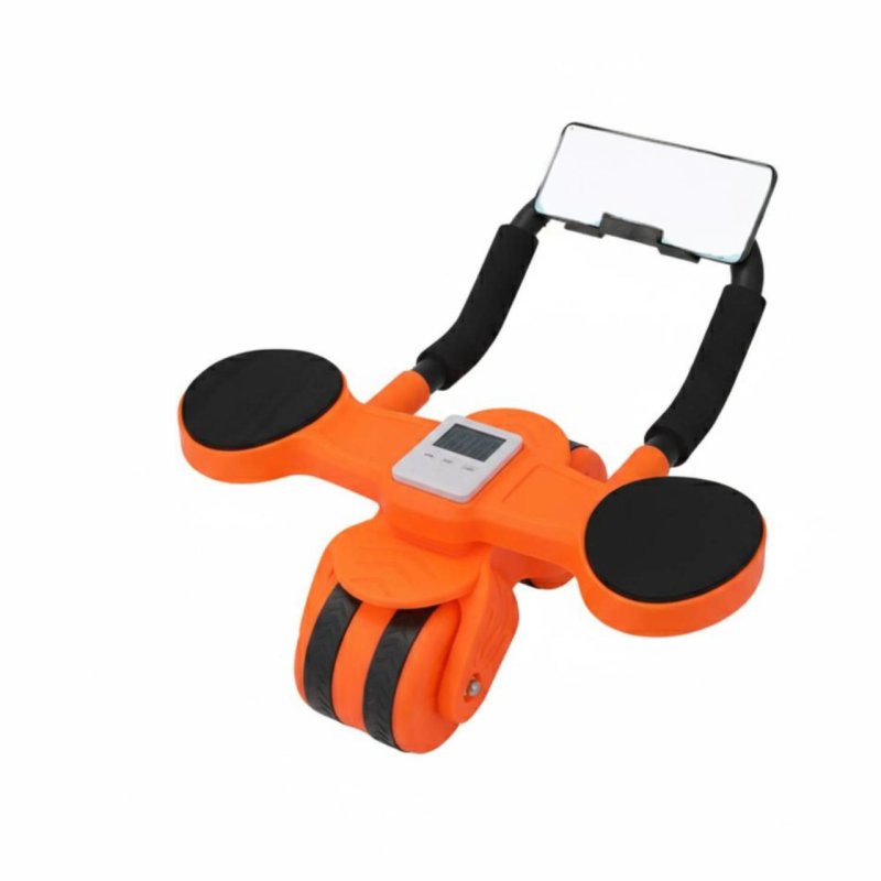 Ab Wheel, 4-Wheel Automatic Return, Smart APP, Home Fitness, Abdominal Exercise Tool