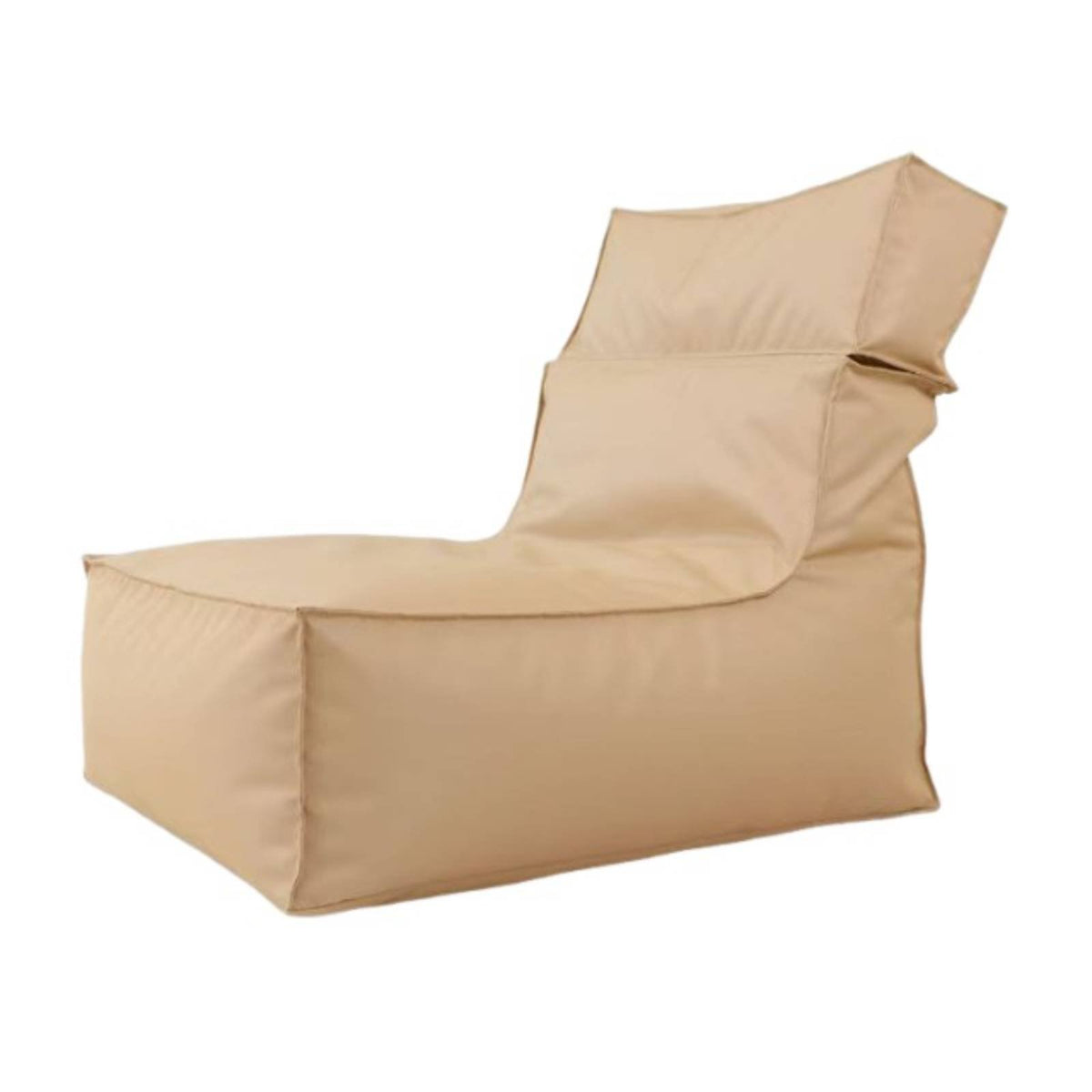 Outdoor Bean Bag Sofa, Waterproof, High Backrest, Camping, Beach, Pool, Striped, Modern Lounge Chair