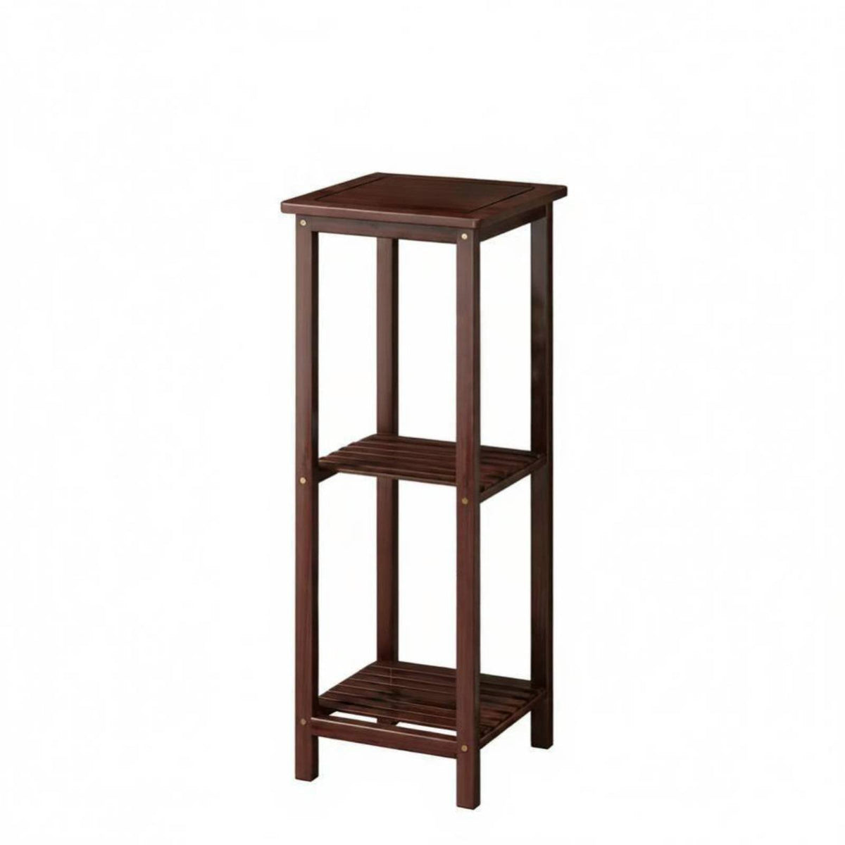 Bamboo Floral Display, Indoor Rack, Modern Floor Plant Holder for Living Room, Multi-Tier Storage Shelf