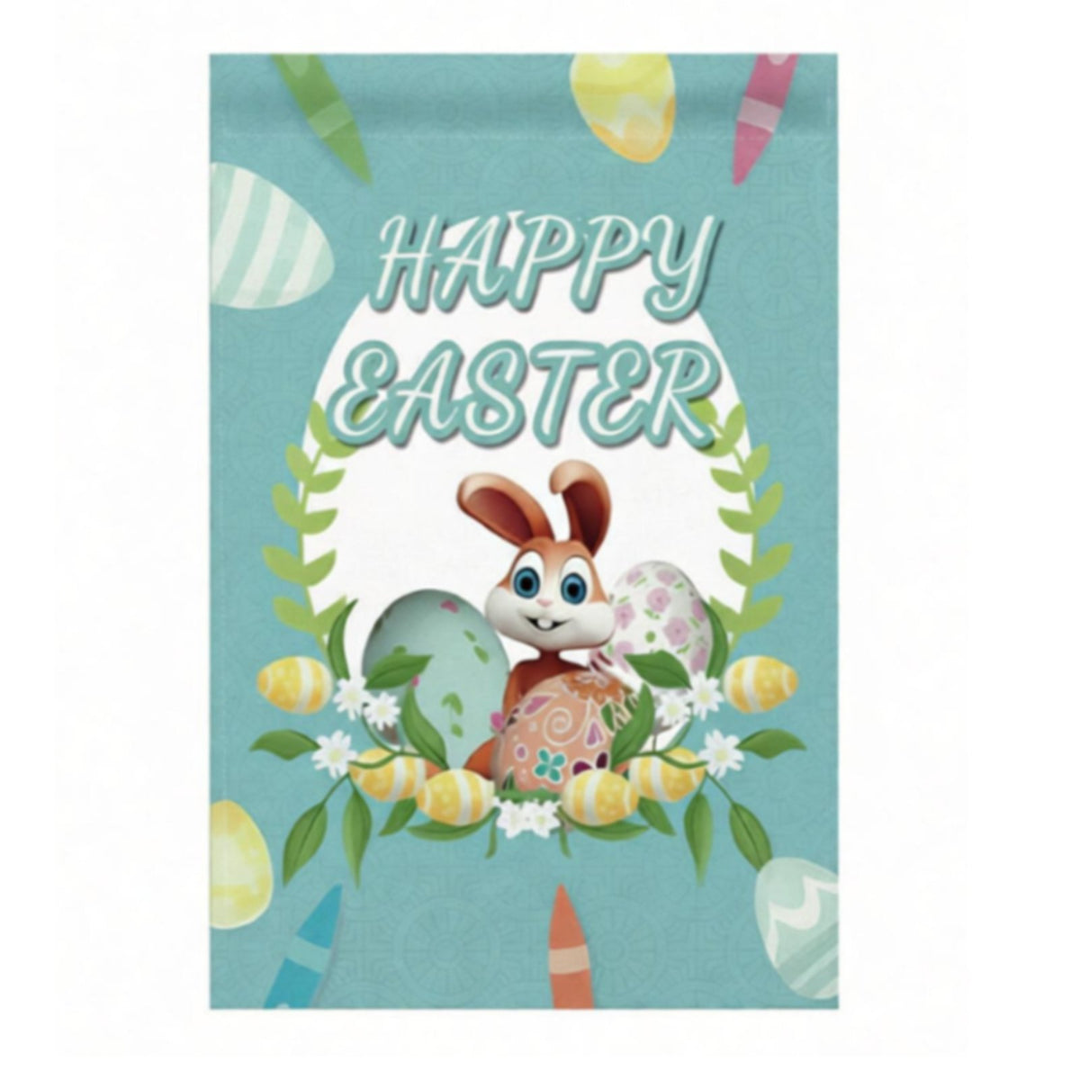 Polyester Garden Flag, Easter Decor, Outdoor Photo Backdrop, Random Design