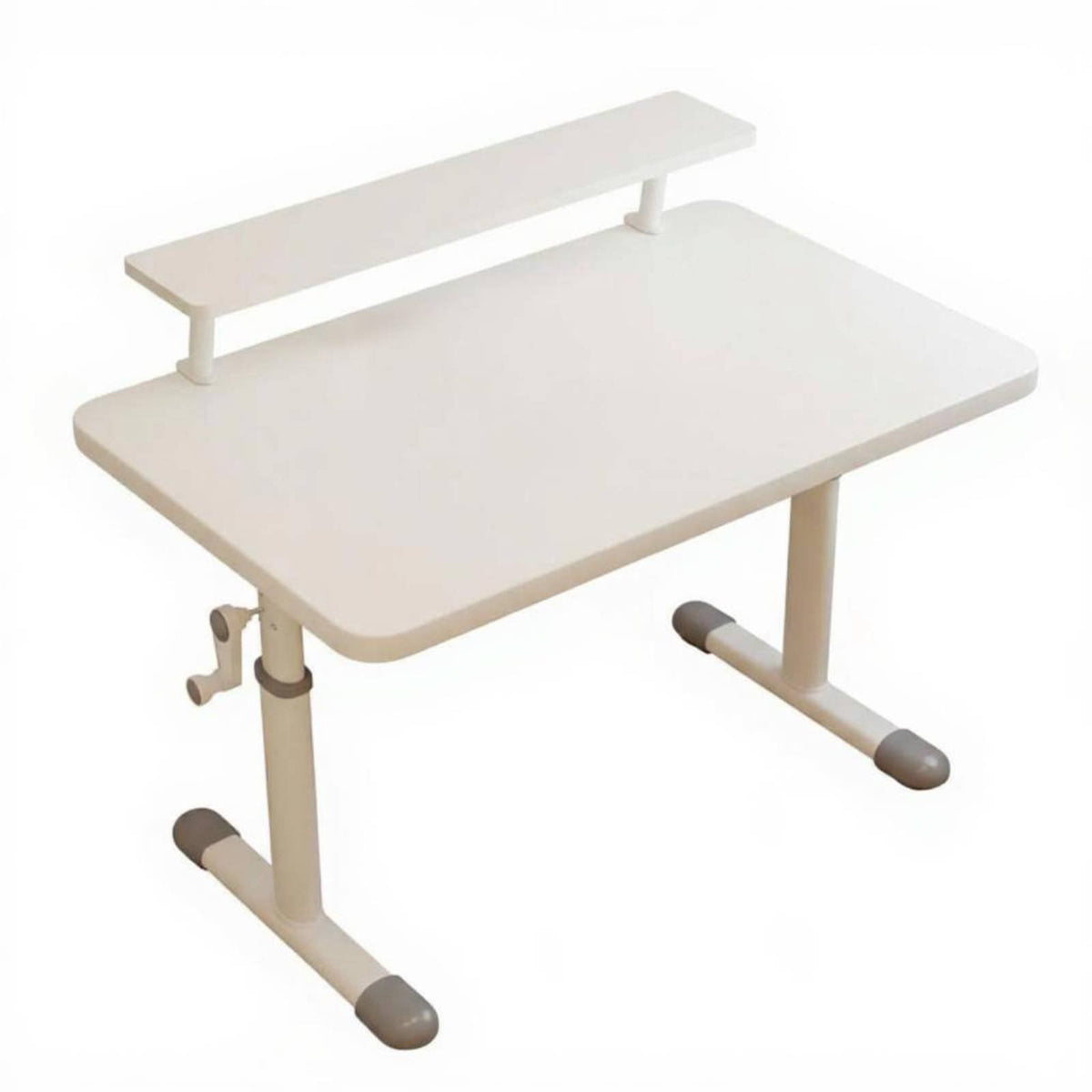 Hand Crank Adjustable Desk, Kids Study Table and Chair Set, Ergonomic Office Desk for Home Study Room