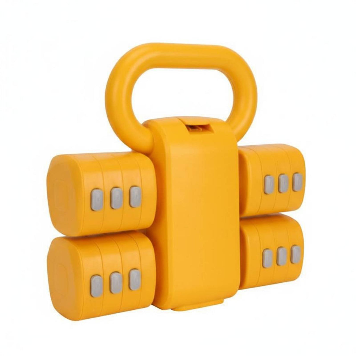 2-in-1 Adjustable Dumbbell Kettlebell, Home Fitness Equipment