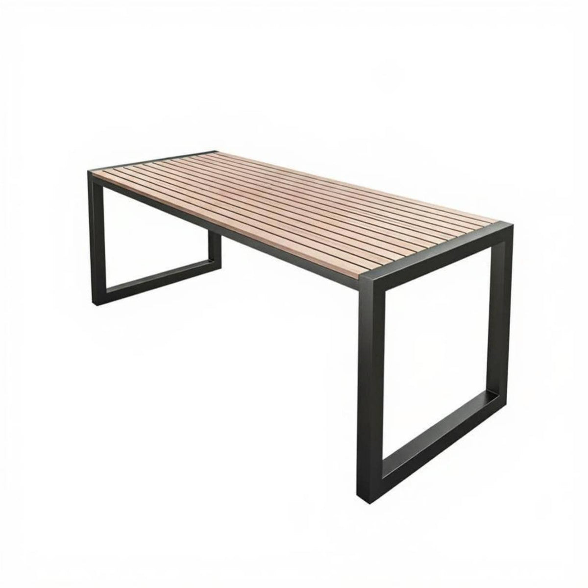 Outdoor Table and Chairs Set, Metal Frame, Modern Design, Balcony Garden Courtyard Combination