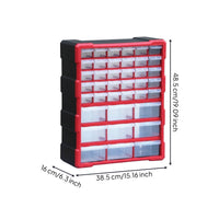 Removable Divider 39-Drawer Cabinet 39-Drawer Organizer Vertical