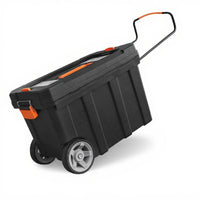 Rolling tool box for garage