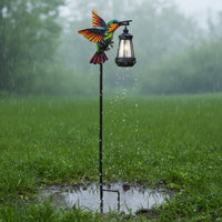 Solar Stake Light with Hummingbird Landscape Solar Garden Stake Light Sturdy