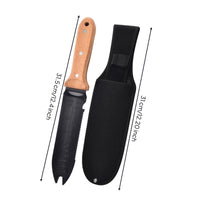 Digging Knives with Sheath Handheld Garden Knives with Sheath Portable Trowel for Camping