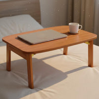 Japanese Design Low Table Sturdy and Folding Floor Desk Easy to Clean Japanese Folding Coffee Table for Students