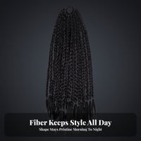 Textured Braided Ponytail Hairpiece