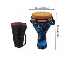 African Hand Drum Drum Easy to Learn   Bright Tone Percussion Instrument for Beginners
