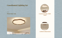 Dimmable LED Ceiling Light for Living Room