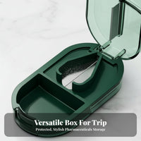 2-in-1 Cutter and Organizer Stainless steel cutter for portableers, Caregivers