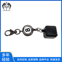 台球用品球黑8易拉扣巧克盒可伸缩台球台球球杆粉笔持有人