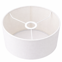 Lampshades for Ceiling Lights and Table Lamps with Textile Construction, Cylindrical Drum Lampshade for Living Room Decor