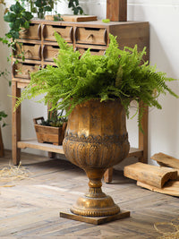 French Wabi-Sabi Style Roman Column Flower Pot
