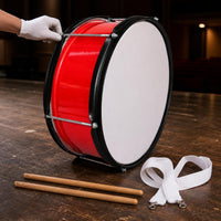Stainless Steel Snare Drum for School Bands and Orchestras, 13-25 Inch