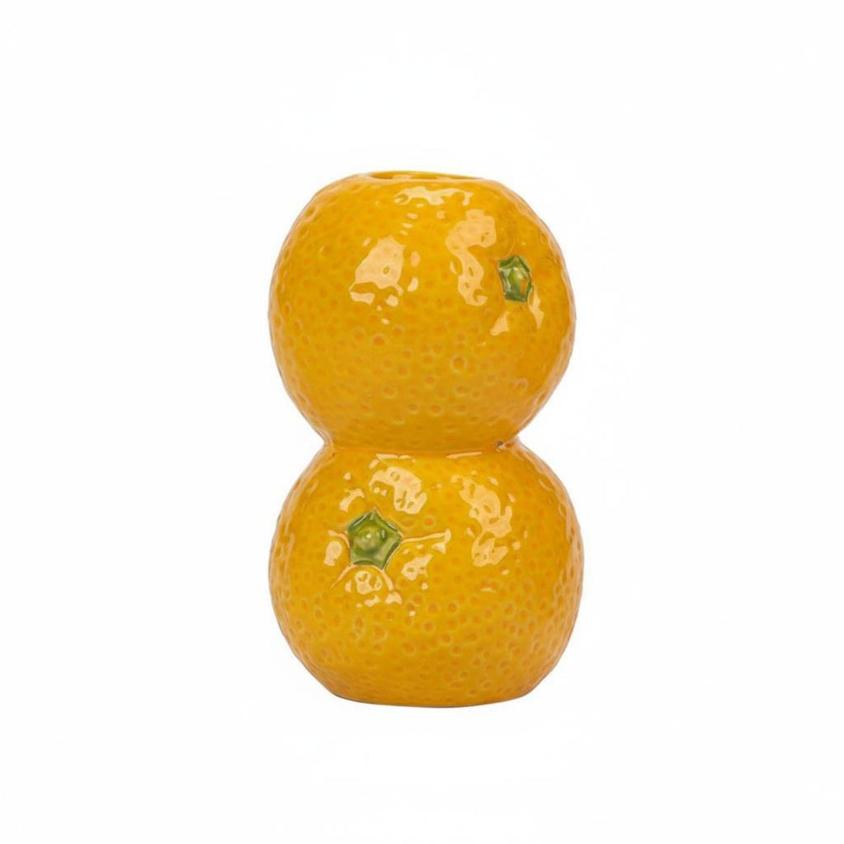 Vibrant Design Fruit Shaped Candle Holder Minimalist Aesthetic Decorative Fruit Candle Stand Compact Size for Women, Desktop, Living Room