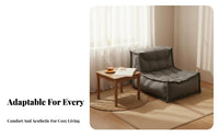 Tufted Floor Sofa Expanded Polypropylene Bead Filling Household Furniture Removable Cover Spine Support for Adults