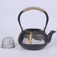 典工堂铁壶 仿日本南部铸铁壶 双铁崖柏生铁壶 烧水壶 茶具茶壶