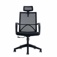 Armless Rolling Chair Height Adjustable Office Furniture 360° rotate for Bedroom