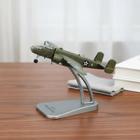 1:144 Scale B-25 Aircraft Collectible Item Alloy B-25 Legendary Aircraft