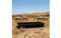 Plastic Livestock Trough Thickened Walls Rectangular Livestock Trough