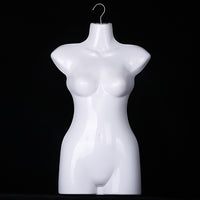 NK少女服装模特片连衣裙塑料胸模片泳衣服店展示架道具悬挂板假人.