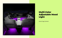 LED footwell light, easy install