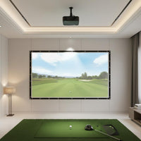Golf Simulator Screen Long-Lasting Golf Hitting Screen Multi-Purpose Use