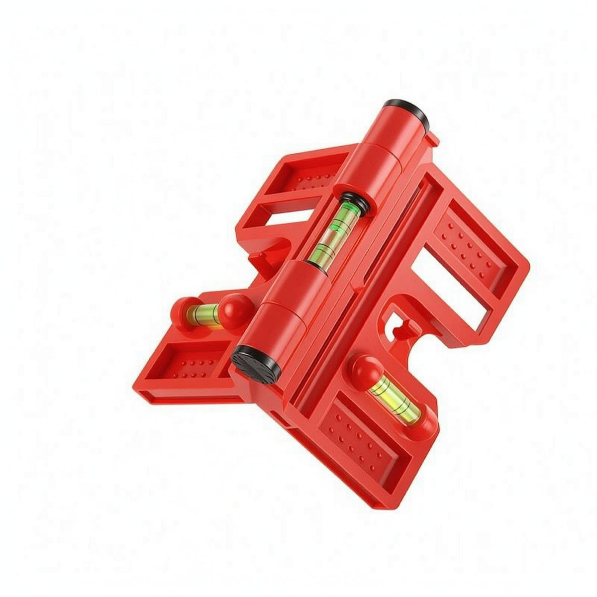 ABS Plastic Column Leveler Bubble Vial Foldable Level Compact Measuring Tool Easy to Read