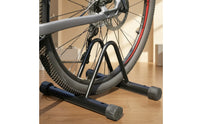 Adjustable Freestanding Bike Stand Sturdy Two-Wheeler Parking Stand Compact Two-Wheeler Floor Parking Rack Portable for Commuters