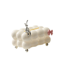 Creative Cotton Candy Tissue Box with Storage, PP