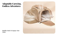 Soft-Sided Airline pet enclosure Luggage Strap Soft-Sided Pet pet enclosure for Cat Owners