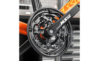 48/38/28T Gearing 48T Aluminum Crankset Irregular Tooth Design 170mm Crank Arm Set for Cyclists