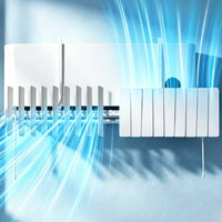 Air Vent Deflector Air Conditioner Baffle Anti Direct Blow Accessory Long Lasting White Plastic Construction Suitable for Office Bedroom Living Room