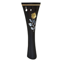 Violin Tailpiece 3/4 4/4 Ebony with Abalone Inlay