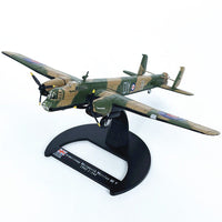 1:144 British Whitley Heavy Bomber Model, Die-cast Finished Aircraft Model, Collectible
