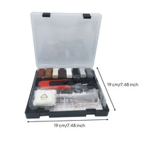 Tile Repair Hand Tool Kit Hinged Case Household Fix Handheld