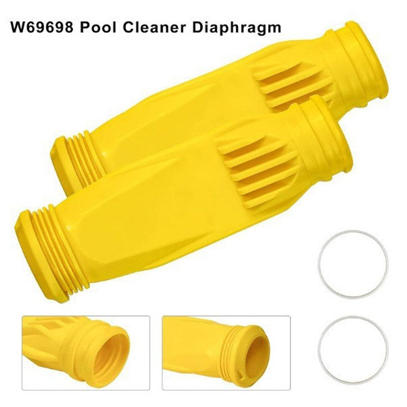 W69698 Pool Cleaner Diaphragm with Retaining Ring for Zodiac Baracuda G3 G4 (2-Pack)