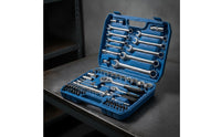 82-Piece Automotive Repair Tool Kit Custom-Molded Car Tool Set with Case Allall-Inclusive Socket Set with Ratchet Portable for Diyers, Garage, Roadside Emergency