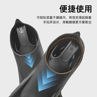 潜水脚蹼鞋撑防变形扩鞋器游泳专业训练蛙鞋防塌陷镂空TPE定型撑