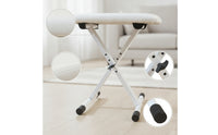 Piano Bench Folding Keyboard Bench Non-Slip Furniture for Home Studio, Rehearsal