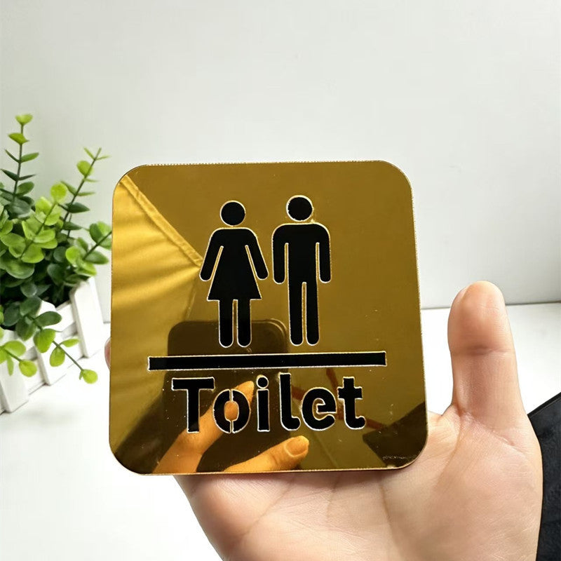 Square Gold Black