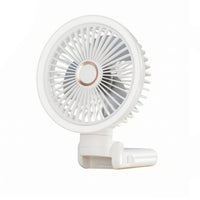 USB Rechargeable Clip Fan Multiuse Foldable Clip Fan Tabletop for Bedside