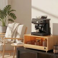Countertop Cabinet with Drawer Small Small Coffee Station Organizer Sturdy Coffee Bar Cabinet
