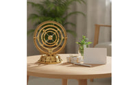 Desktop Ornament with USB Cable Metallized Celestial Ornament Continuous Motion Motion Science for Art Lovers