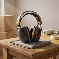 Noise Reduction Earmuff Padded Adjustable Earmuff Cushioned Headband for Study